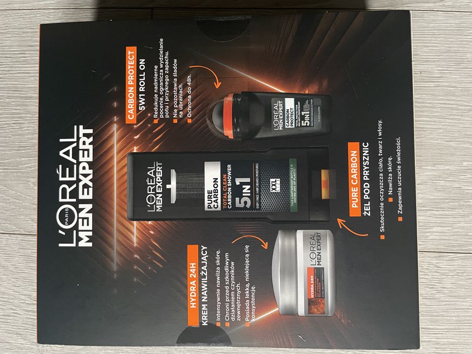 Zestaw kosmetykow Loreal Men Expert / Pure Carbon