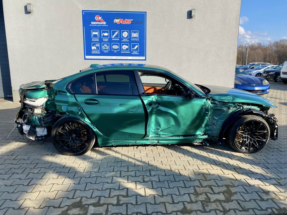 BMW M3 Competition MxDrive Uszkodzony
