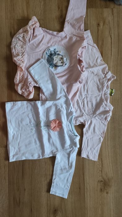 Mix ubranek dla dziewczynki 62 68 74