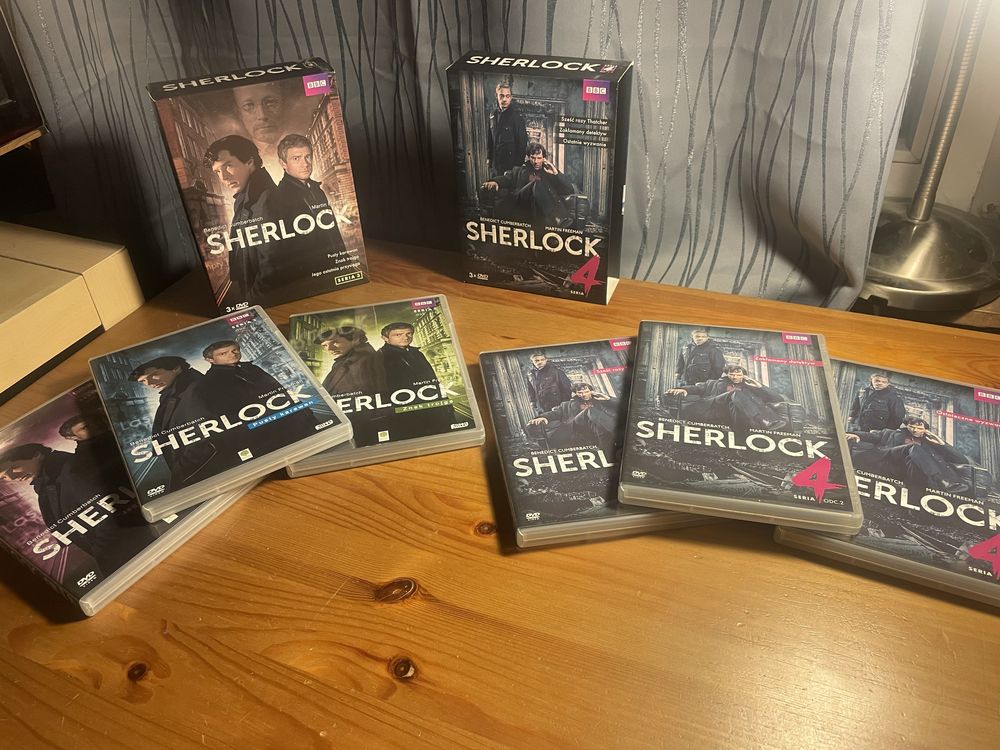 Cały serial Sherlock na DVD – 4 sezony + odcinek specjalny!