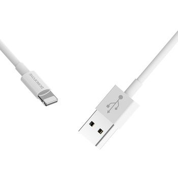 Borofone Kabel BX22 Bloom - USB na Lightning - 2,4A 1 metr biały