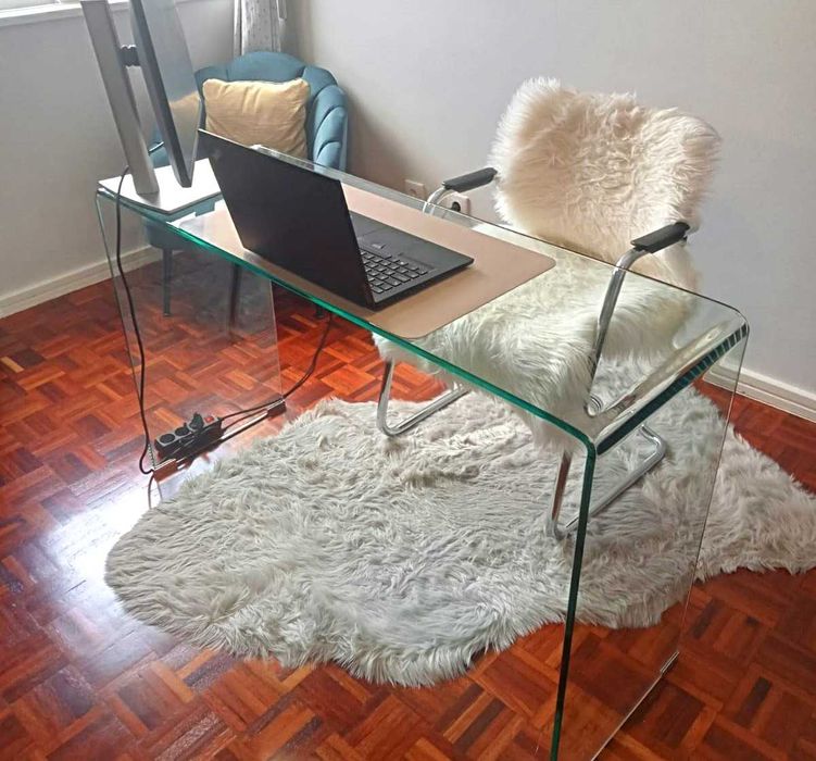 Secretaria em Vidro Temperado