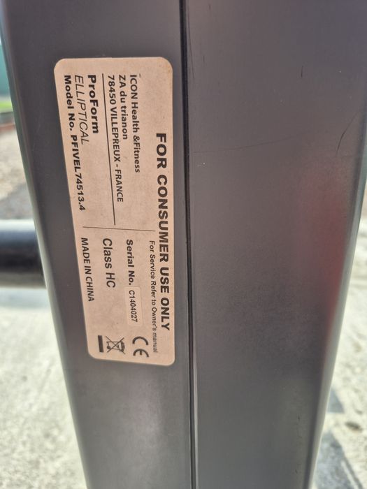 Orbitrek Pro-Form Space Saver 700