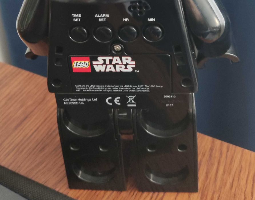 Zegar Star Wars LEGO figurka