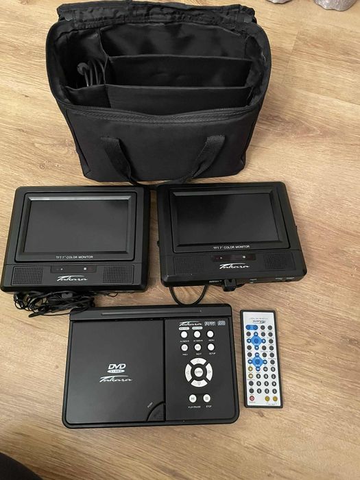 Samochodowy odtwarzacz DVD na zagłówki