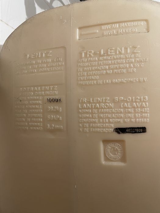 Caldeira gasoleo Roca Laia GTI Confort + deposito gasoleo 1000L