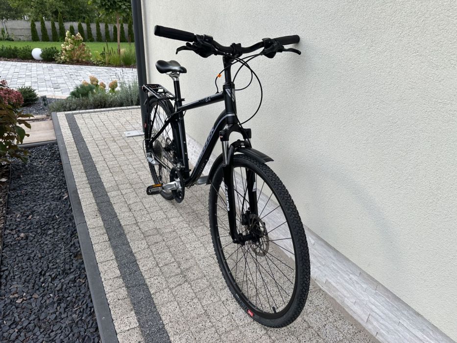 Rower WHEELER - crossowy, koła 28, ham hydrauliczne, Deore, amor