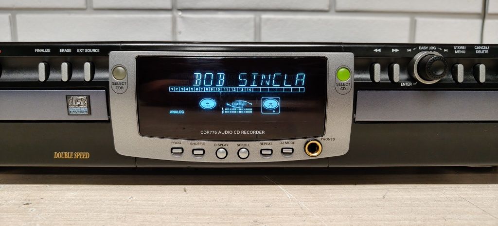 Nagrywarka audio PHILIPS CDR-775, pilot