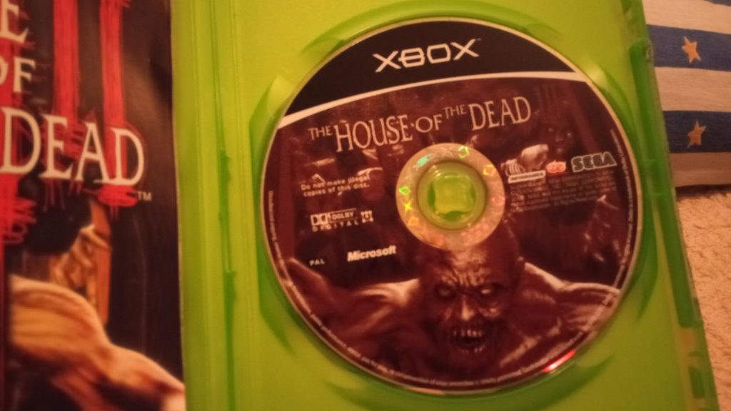 Xbox classic the house od the dead 3.