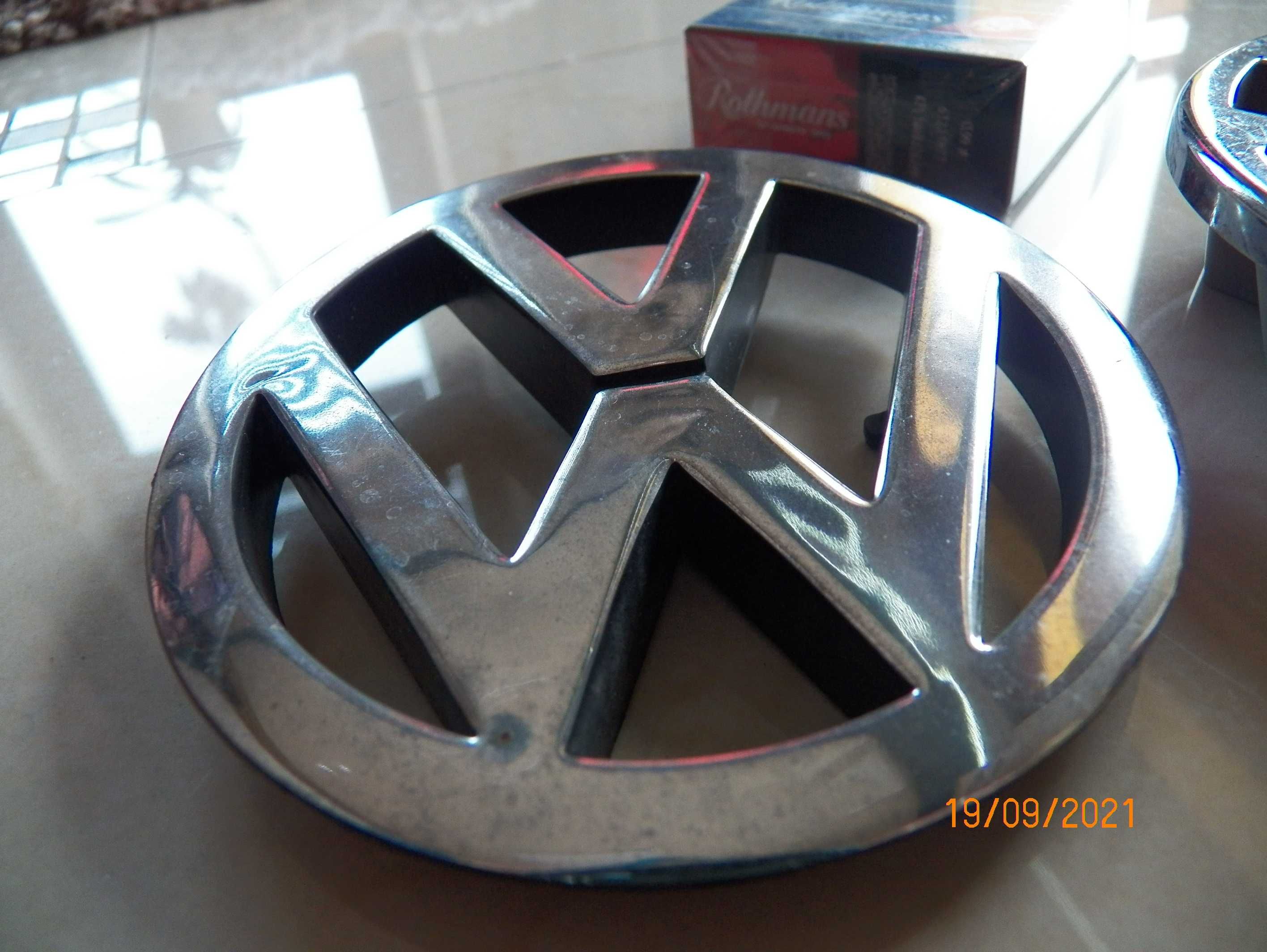 Logo, znaczek, emblemat Volkswagen, VW.