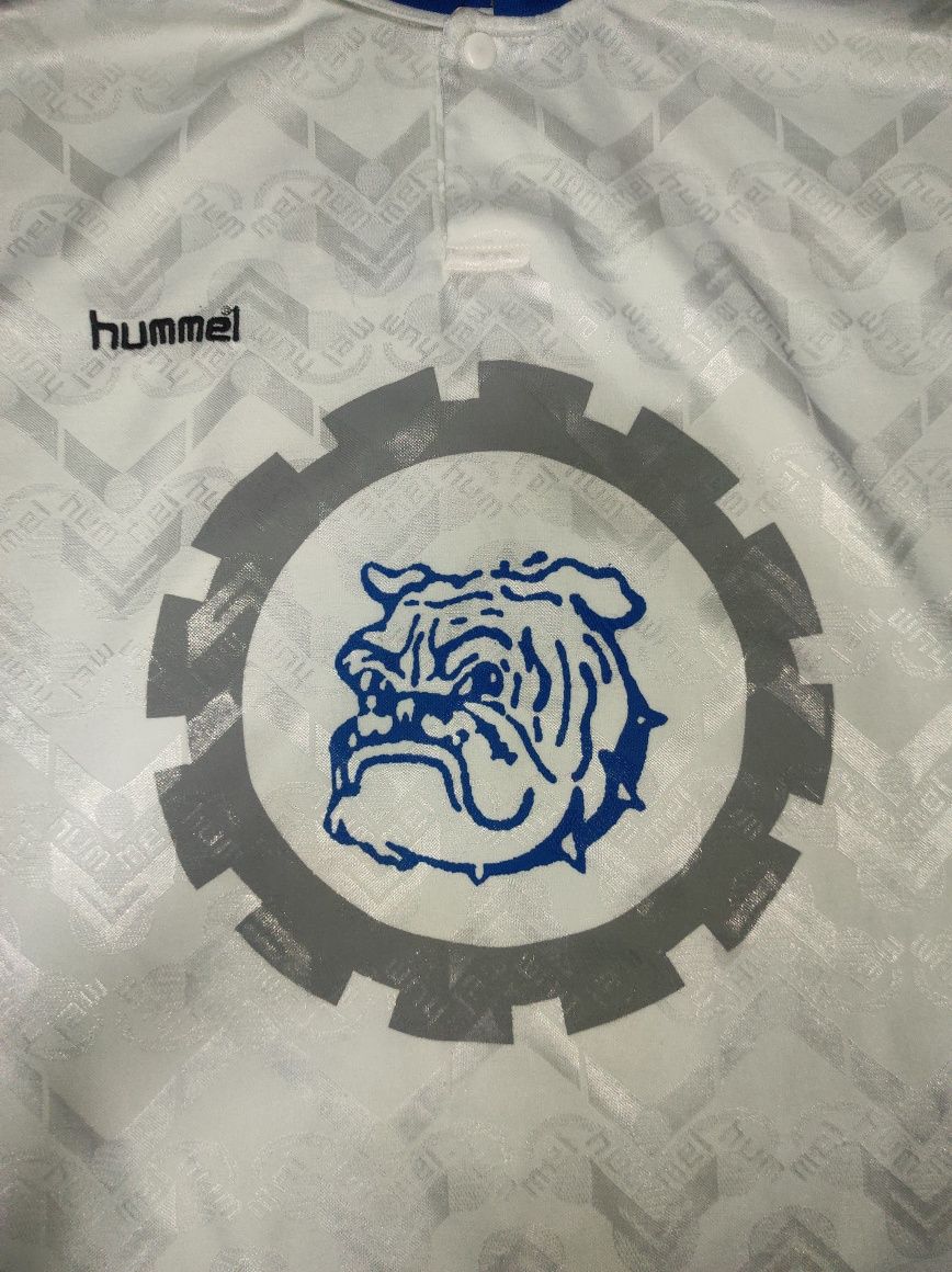 Оригінальна ретро-футболка Hummel з 90-х | Бульдог | Вінтаж