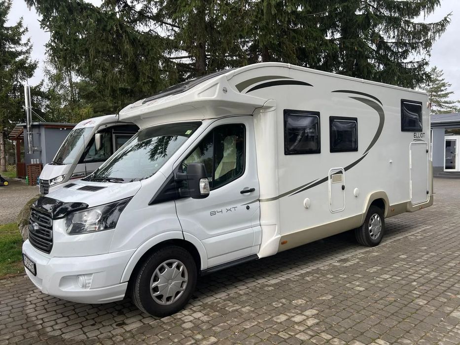 CI Eliot 84XT - 100% bezwypadkowy  Markiza, Bagażnik, SOLAR, przetwornica