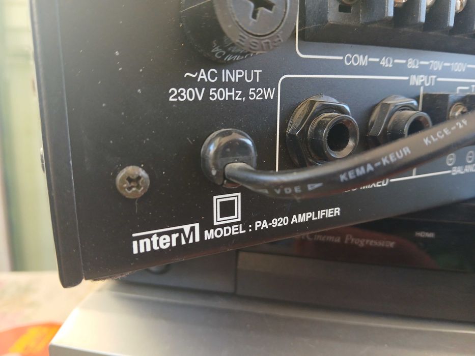 Amplificador Potencia Audio Profissional