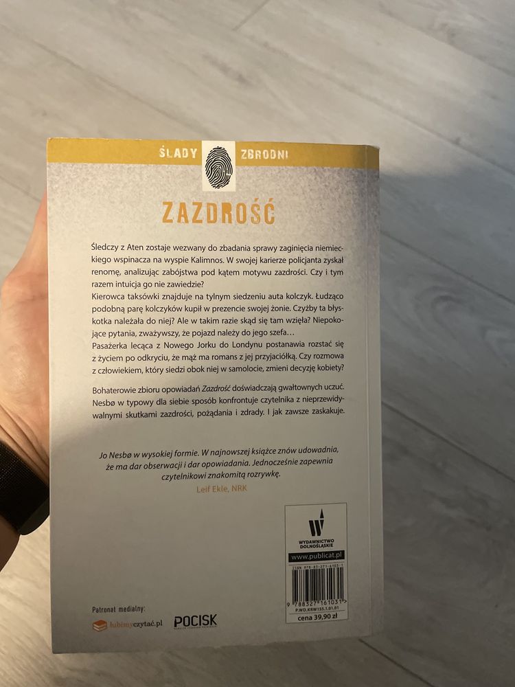 Książka Jo Nesbo Zazdrość