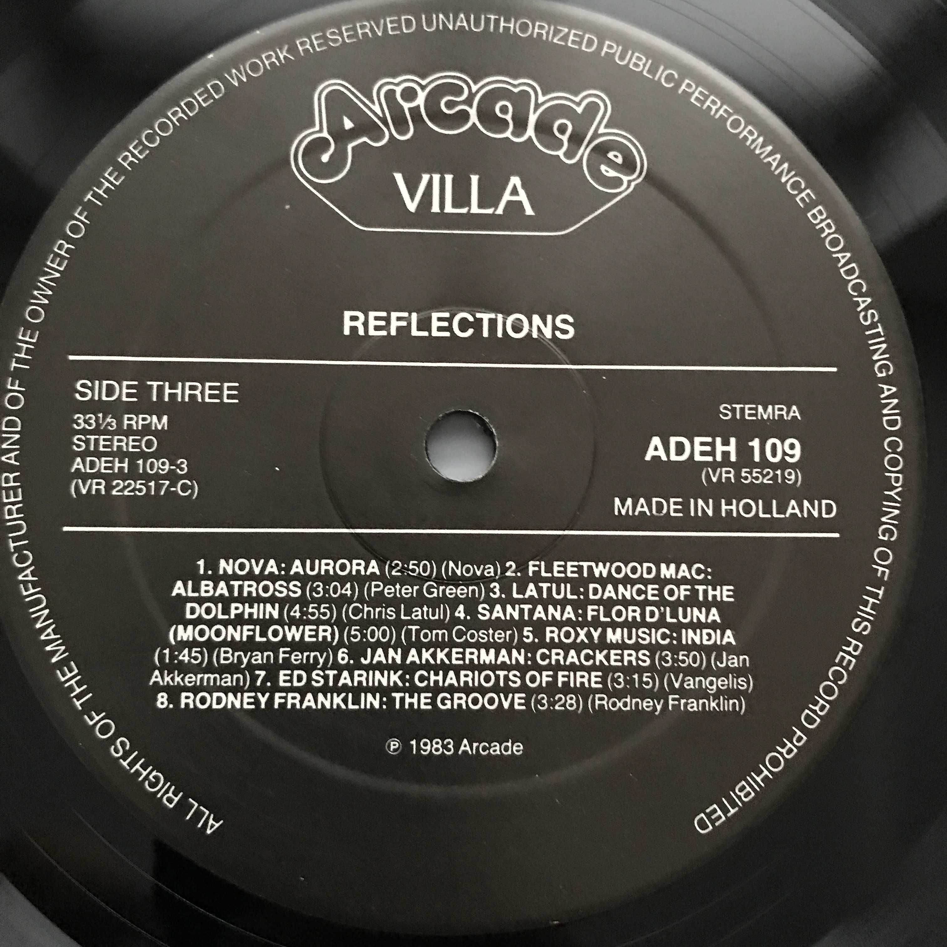 Reflections - 28 Romantic Pop Instrumentals/ album 2xLP