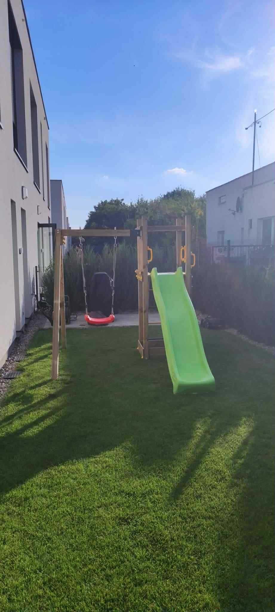 Plac zabaw, Drewniany domek dla dzieci, DARMOWA DOSTAWA, 2-3 dni,Atest
