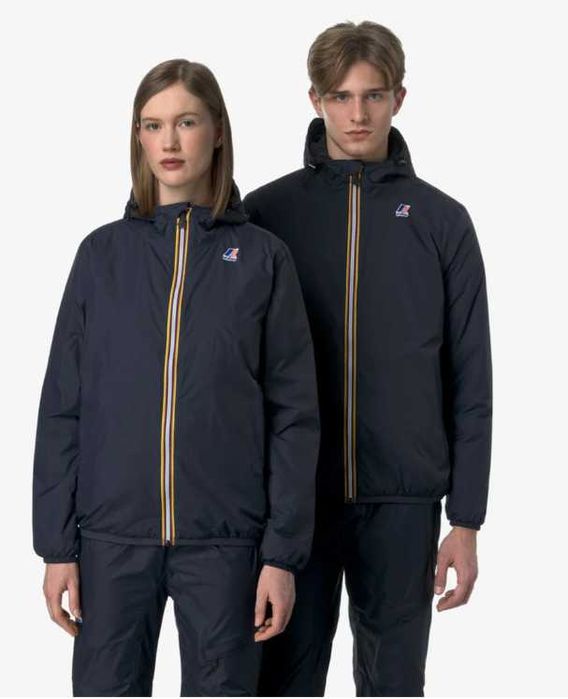 K-WAY Blue Unisex Warm Mid Jacket