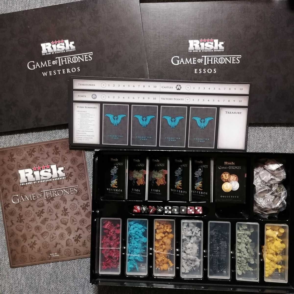 Risk: Game of Thrones - Deluxe Edition (2 tabuleiros, 7 exércitos)