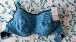 Biustonosz SPORTOWY niebieski DALIA Lingerie 70H