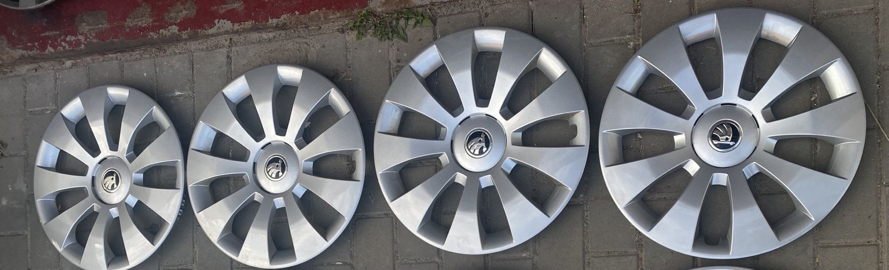 Оригінальні Ковпаки R16 на шкода Октавія А7 А8, syper b ,karoq, fabia,