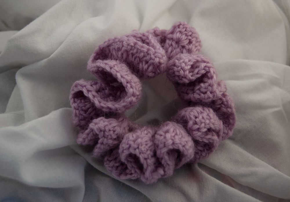 Handmade scrunchies