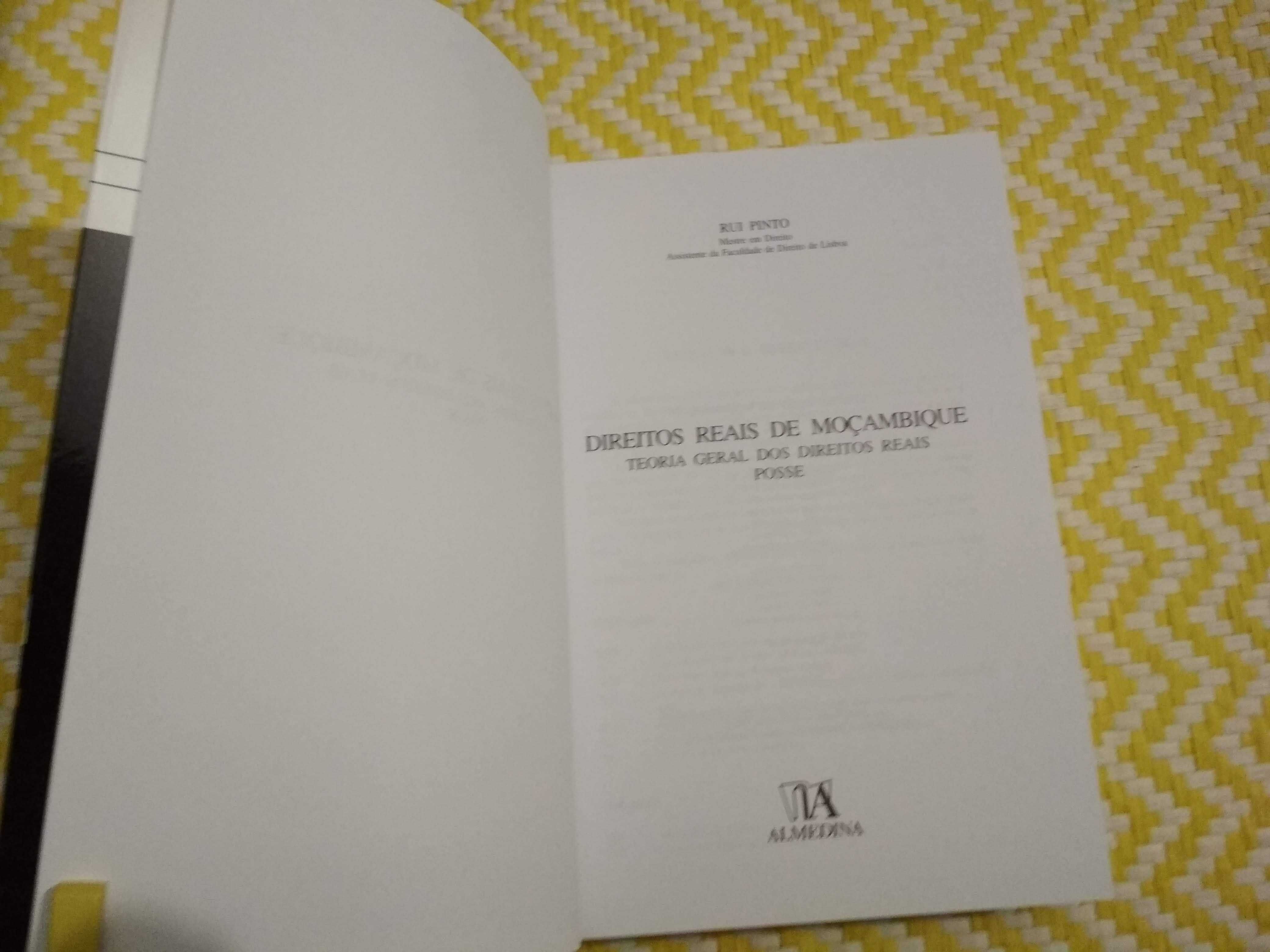 DIREITOS REAIS DE MOÇAMBIQUE
Estudos de Direito Africano