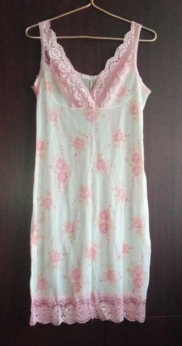 Атласная ночнушка, комбинация, пеньюар