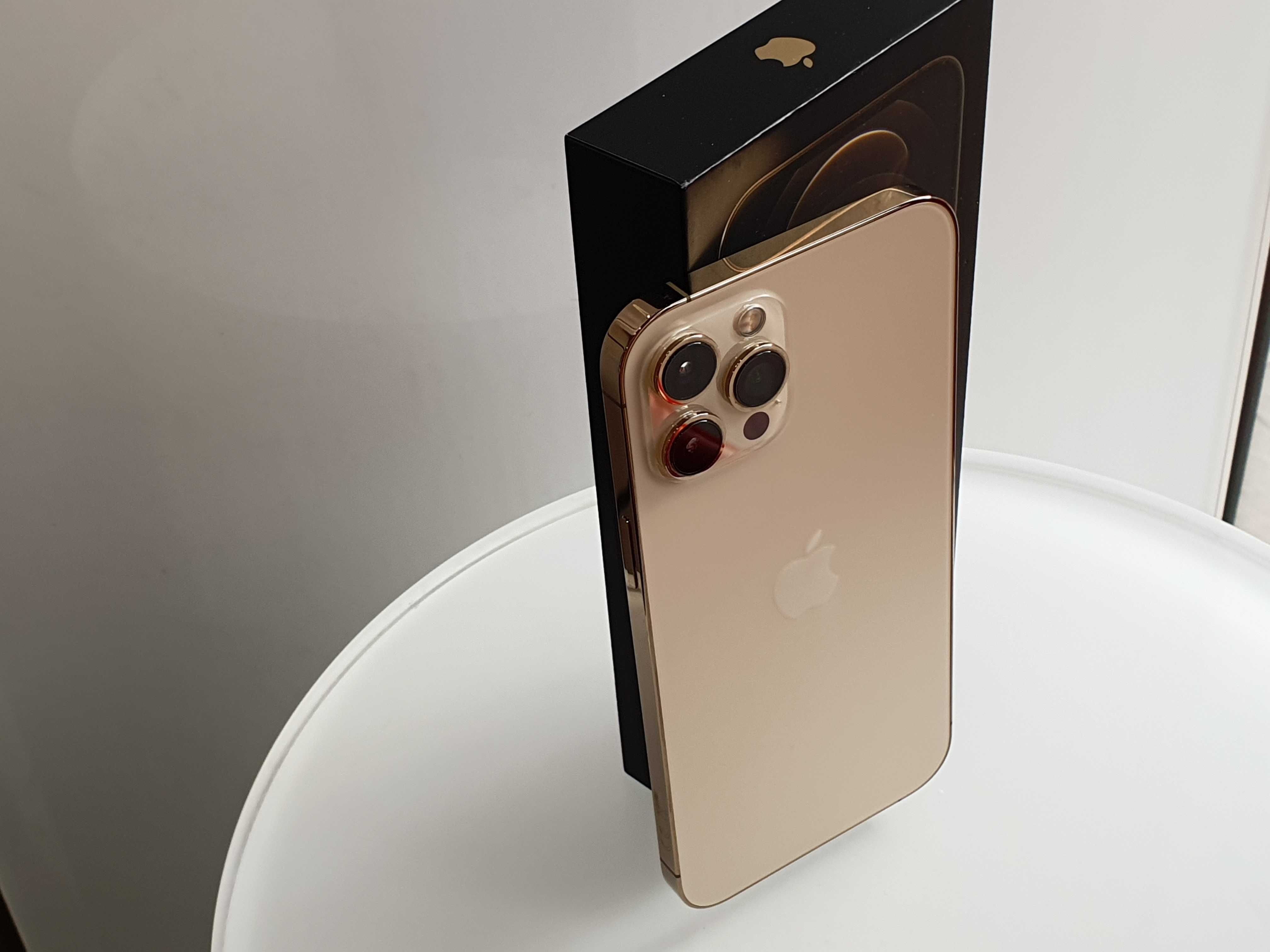 Jak Nowy Apple iPhone 12 Pro MAX 128GB Złoty Sklep Zamiana