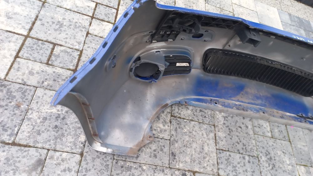 Skoda Fabia 1 lift 04-07 zderzak przod przedni niebieski 4590
