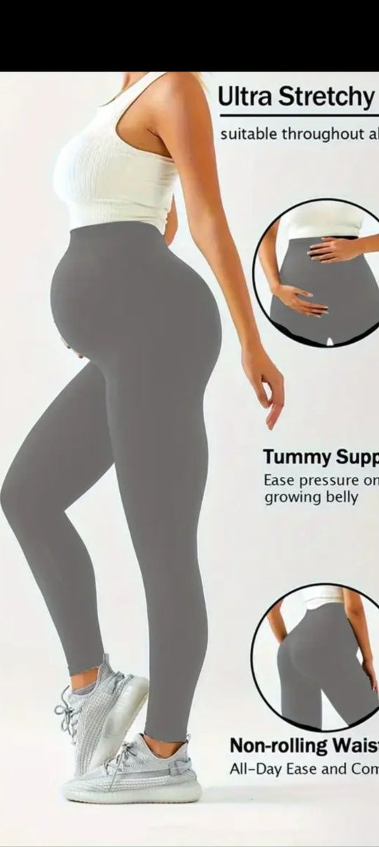 Legginsy ciążowe rozmiar XL