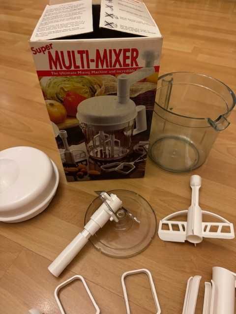 Super Multi Mixer AGD drobne ręczny, komplet urządzenie wielofunkcyjne
