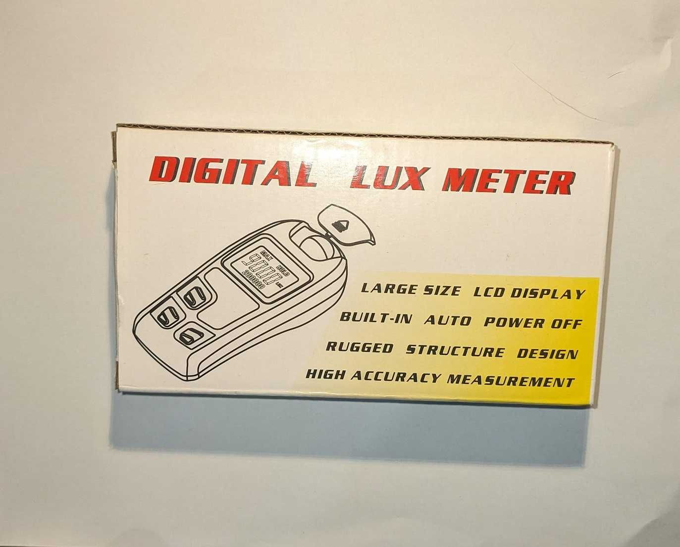 Medidor Luz MT30 Digital Lux Meter