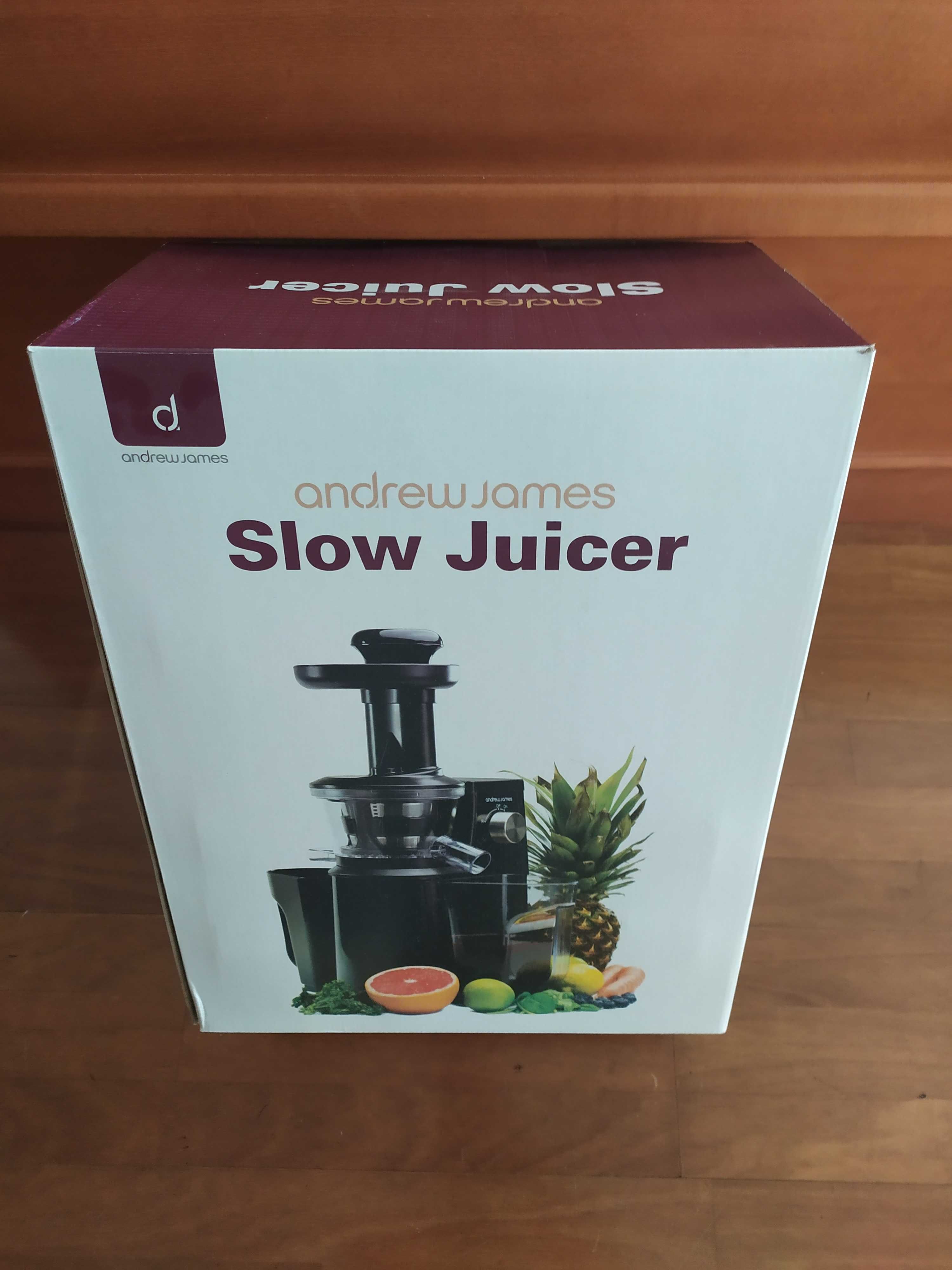 Liquidificadora Andrew James (Slow Juicer) - nova na caixa
