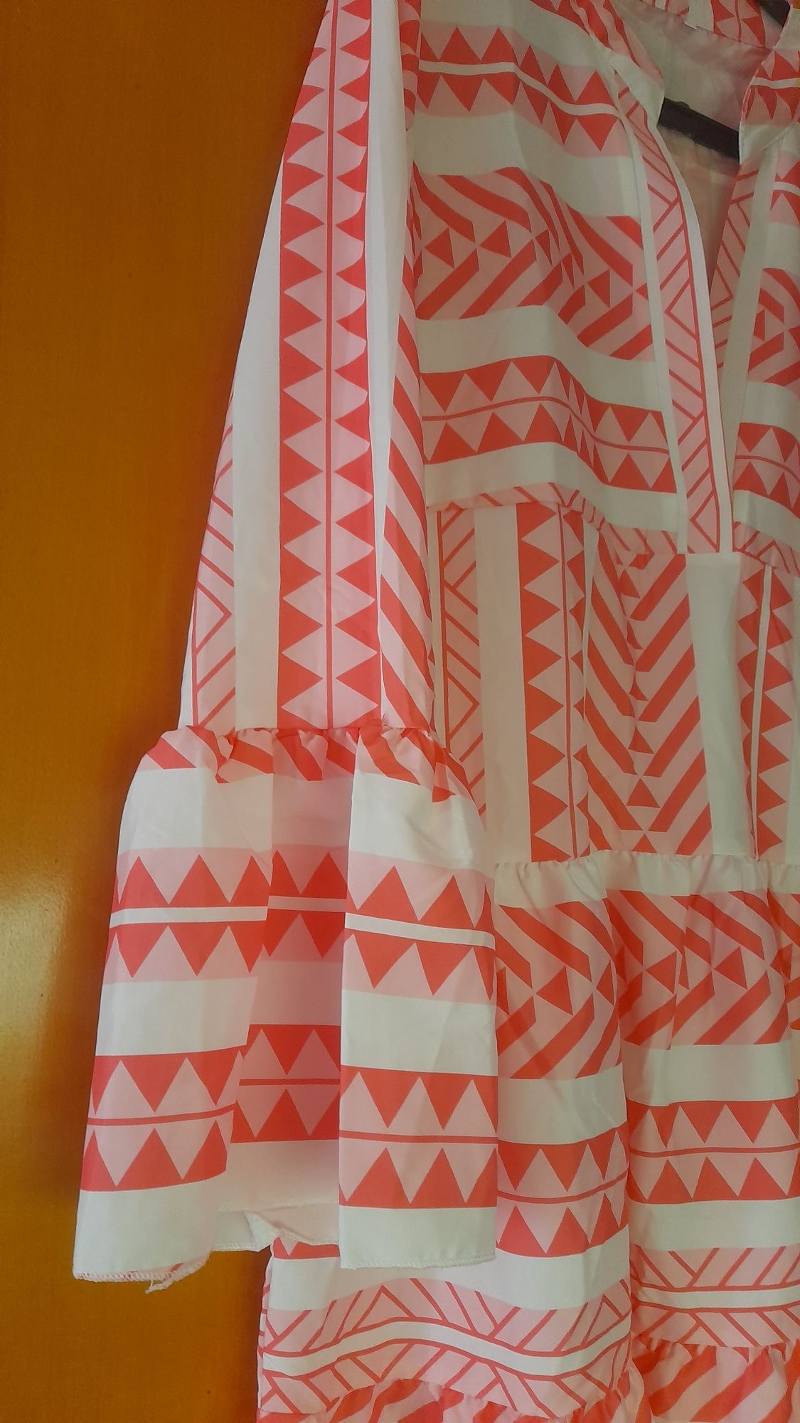 Vestido rosa choc tamanho L / XL. - Artigo Novo sem etiqueta