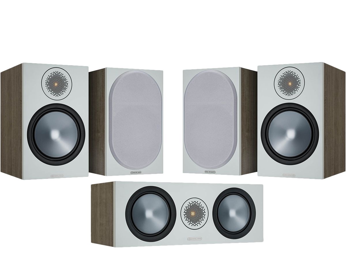 Monitor Audio BRONZE 6g 100 + 100 + C150 ZESTAW KINA DOMOWEGO