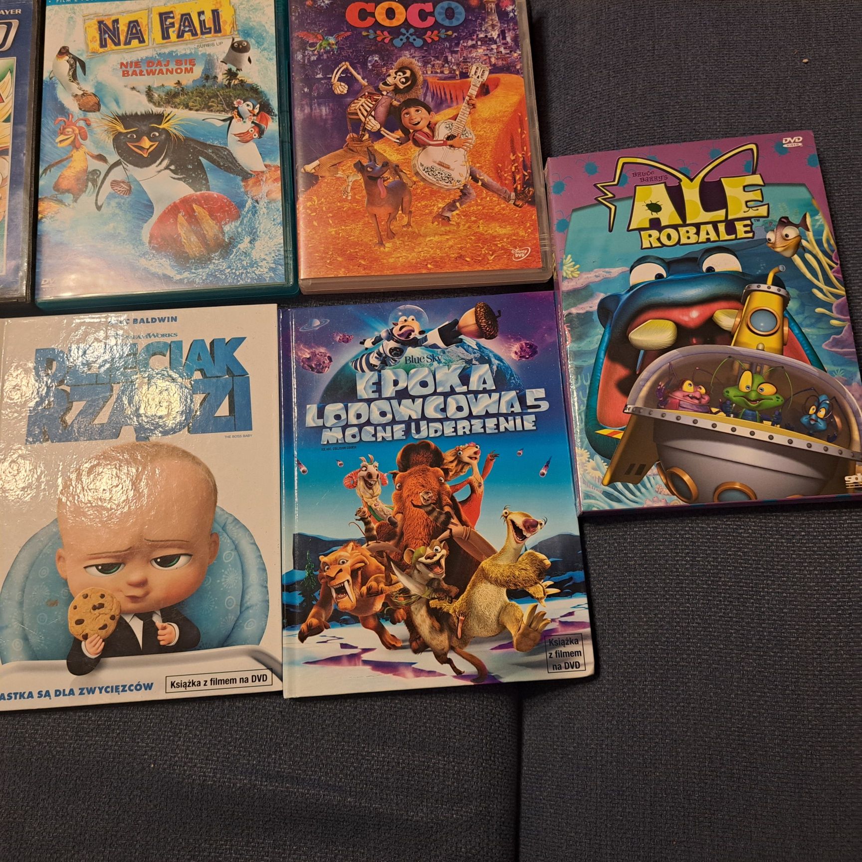Bajki DVD 10 pozycji epoka coco toy story