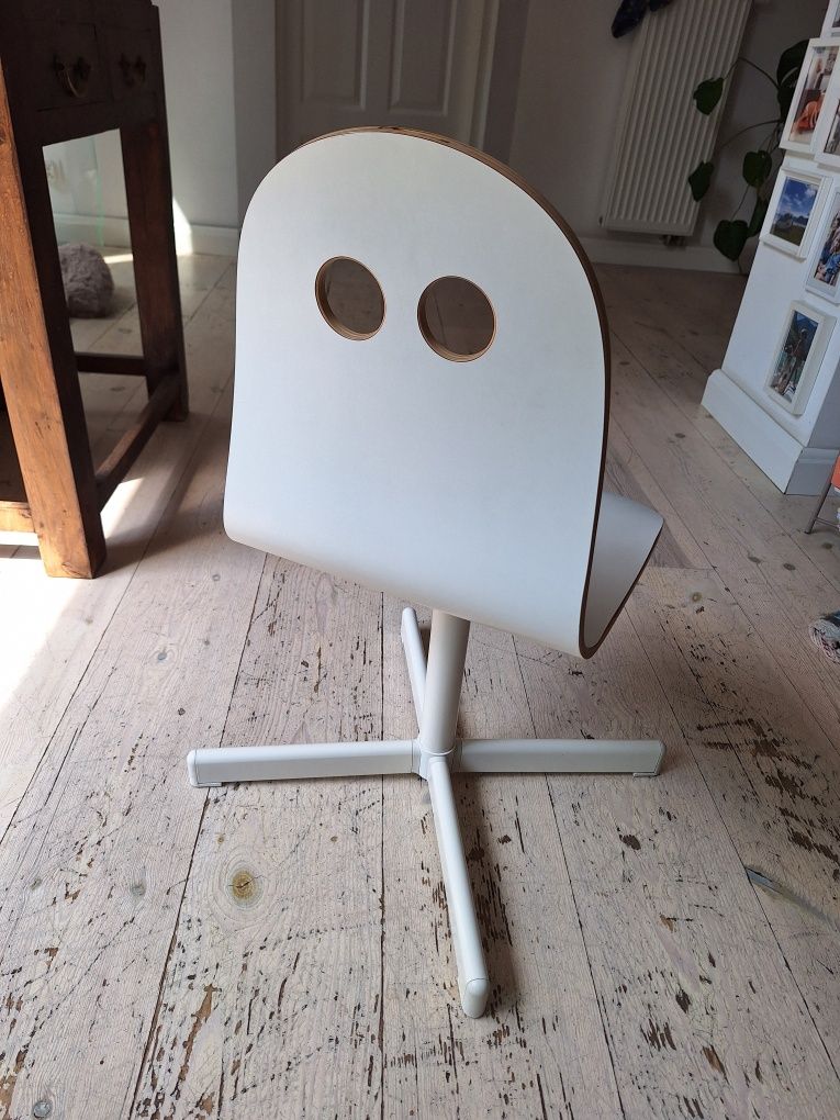 Krzesło do biurka biurowe Ikea dla dzieci Valfred Sibben drewniane