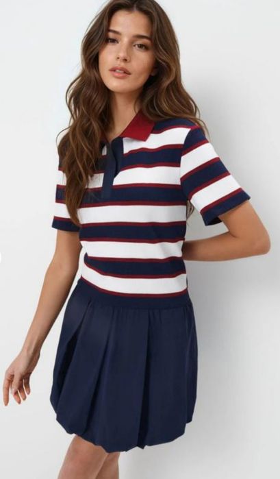 Чудова сукня в рубчик спортивного плану