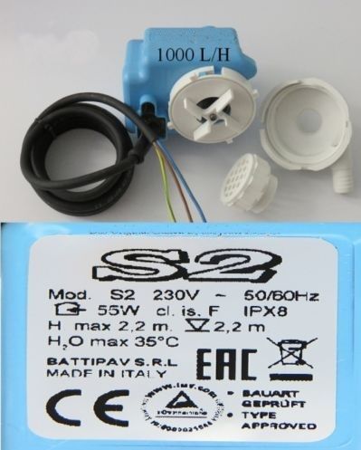 POMPA POMPKA WODY do chłodziwa maszyn przecinarki piły CEDIMA S2