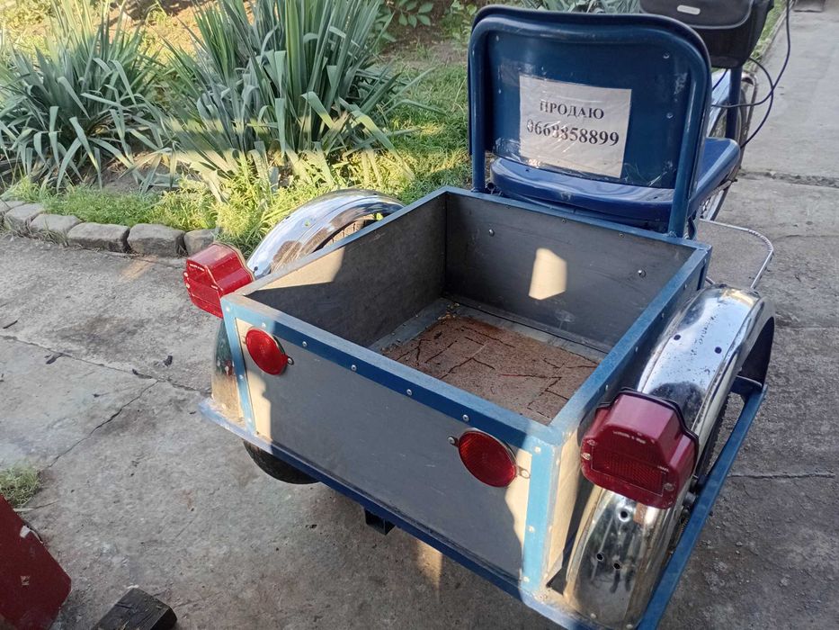 Скутер трёхколёсный, электро. Цена снижена!