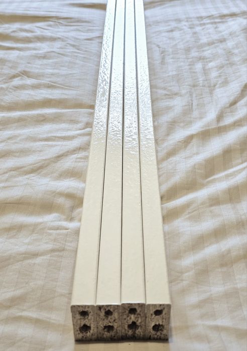 Komoda MALM z Ikea listwa biała błyszcząca