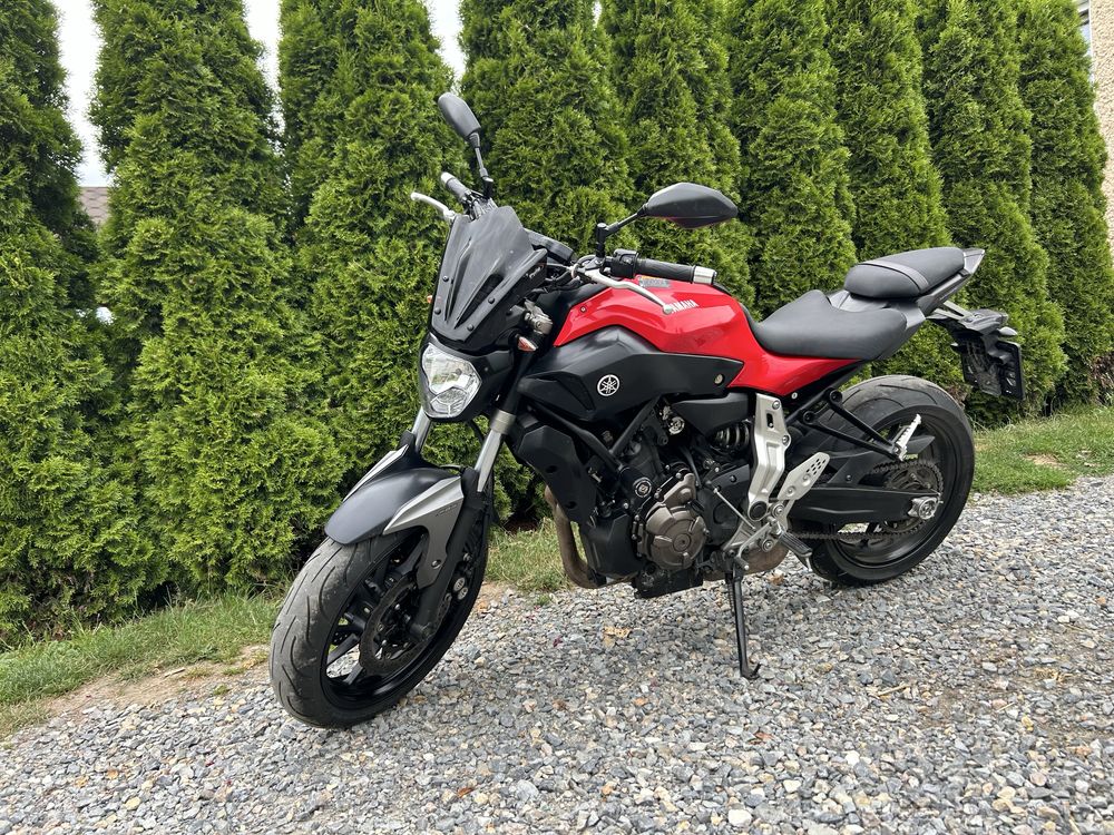 Yamaha mt07 yamaha mt-07 niski przebieg mozliwy transport