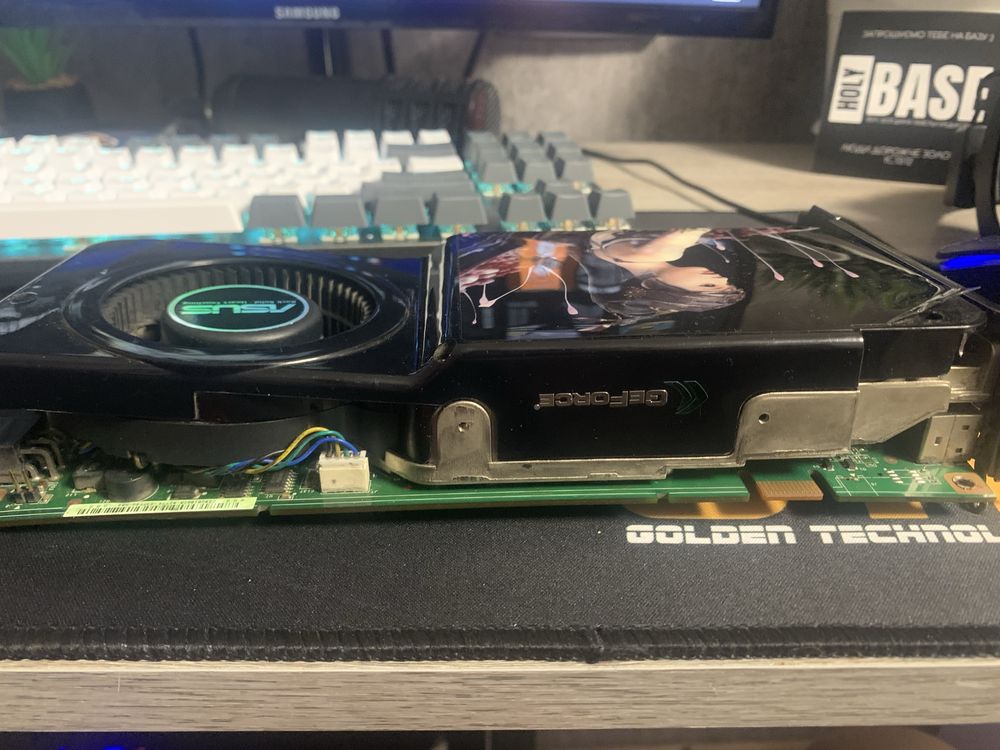 Видеокарта  asus nvidia GeForce Gts 8800 512