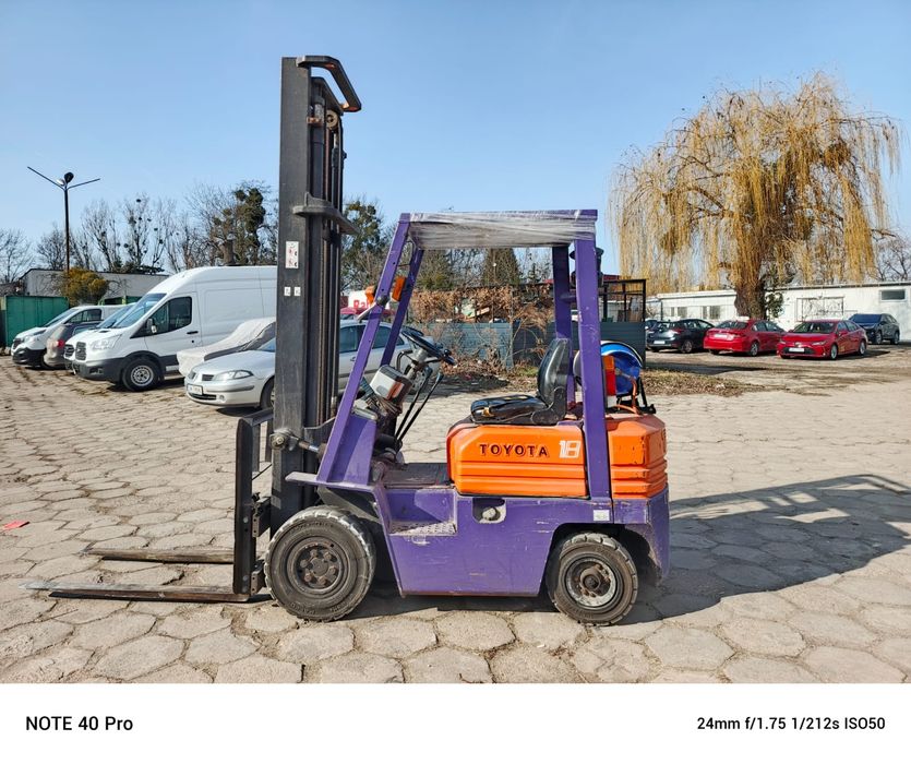 Wózek widłowy Toyota 5FGF15 VAT23