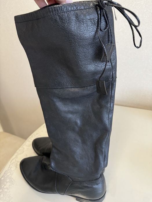 Шкіряні демісезонні чоботи