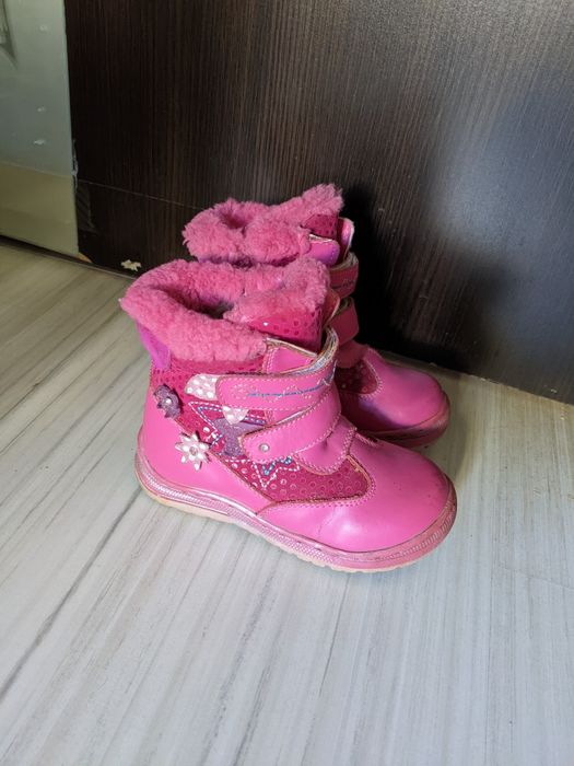 Тёплые сапоги на цигейке, на меху Clibee, 27 размер, стелька 17.5