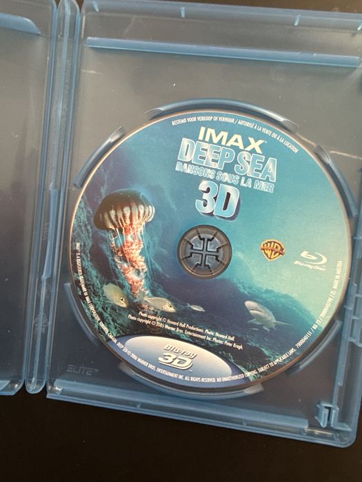 Płyta Blu-ray 3d imax deep sea ocean
