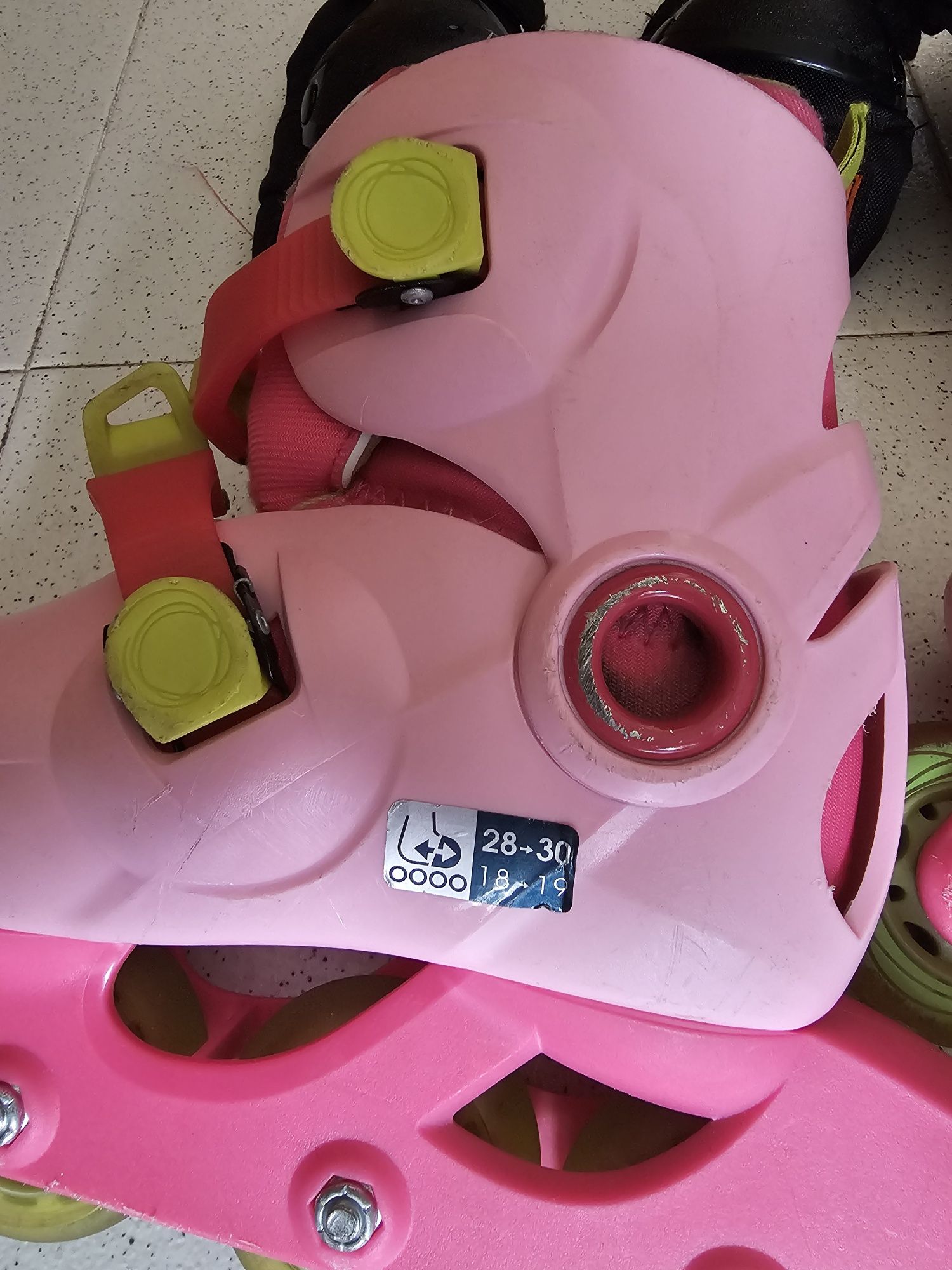 Patins oxelo para menina