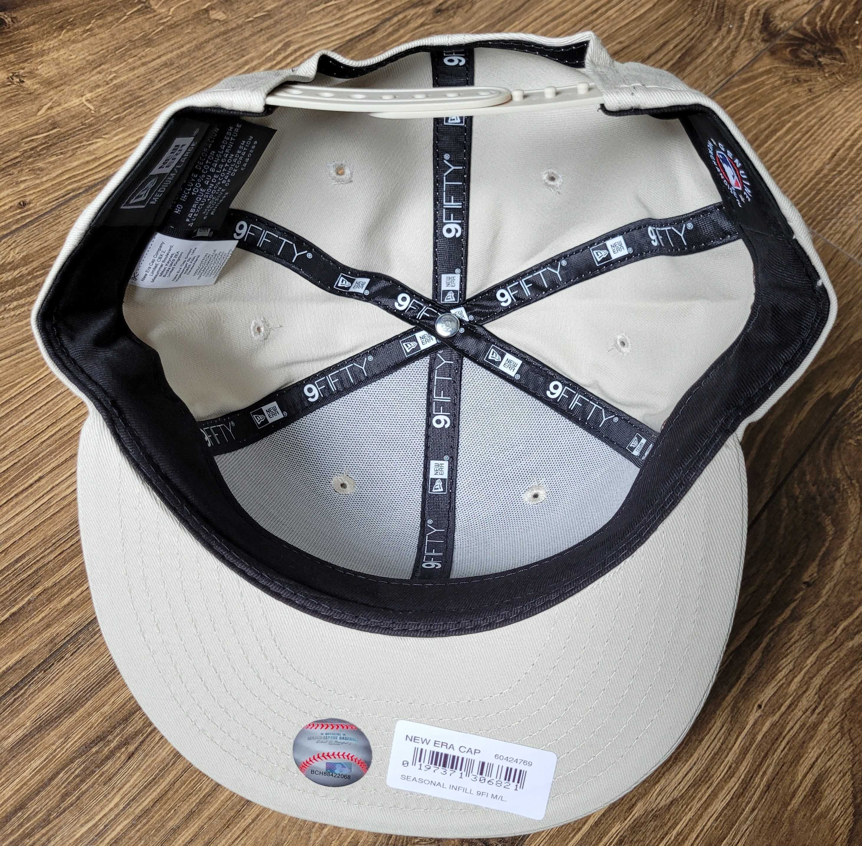 czapka z daszkiem New Era 9Fifty Chicago White Sox M / L z logo NOWA