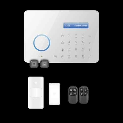 Chuango B11 Kit de Alarme Doméstico Painel Táctil LCD